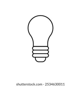 Electric and energy related icon outline and linear vector.