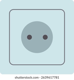 Electric Energy Vector Illustration Set