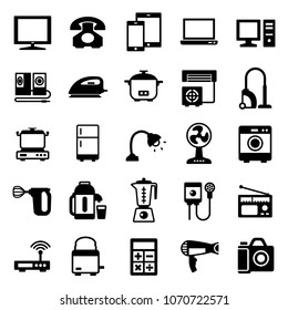 Electric equipment icon in trendy flat style isolated on white background. Symbol for your web site design, logo, app, UI. Vector illustration, EPS