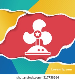 electric fan icon