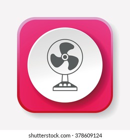 electric fan icon