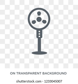 electric fan icon. electric fan design concept from Electronic devices collection. Simple element vector illustration on transparent background.
