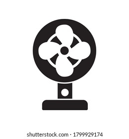 Electric Fan Icon Design Vector Template