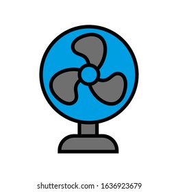 Electric fan icon from Electronic devices collection