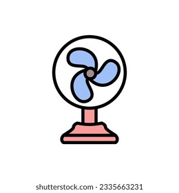 electric fan icon vector design templates 