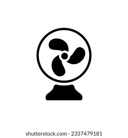 electric fan icon vector design templates 