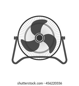 Electric fan, vector design