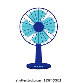 electric fan vector image