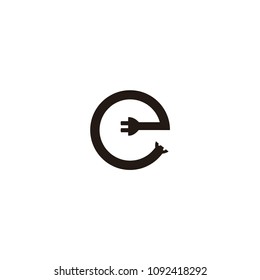 ELECTRIC FLASH ALPHABET LOGO VECTOR UNIQUE INSPIRATIONS