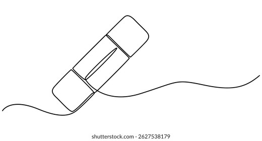 electric fuse continuous one line drawing, Electric fuse icon Flat outline fill, Electric fuse icon Vector flat thin line illustration, Car electrical fuses isolated on white background object concept
