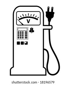 Electric Gas Station