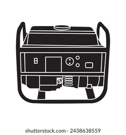 Electric Generator icon,vector illustration design