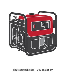 Electric Generator icon,vector illustration design