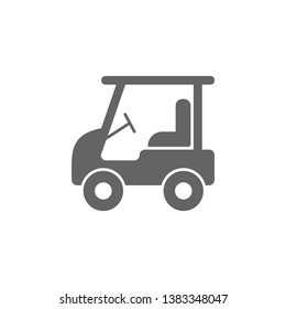 Electric Golf Cart  Icon. Element Of Simple Transport Icon. Premium Quality Graphic Design Icon. Signs And Symbols Collection Icon For Websites