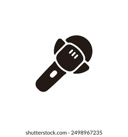 Electric grinder icon. Flat silhouette version.