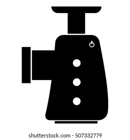 Electric grinder icon. Simple illustration of electric grinder vector icon for web