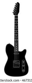 Electric guitar.
