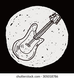 Electric guitar doodle