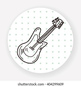 Electric guitar doodle