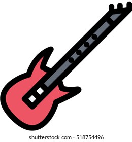 electric guitar icon