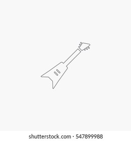 electric guitar icon