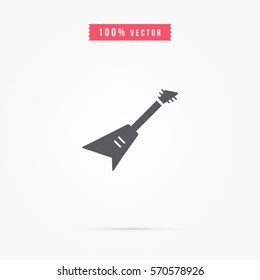 electric guitar icon