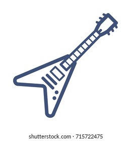 Electric Guitar Icon