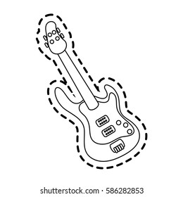 electric guitar icon image 