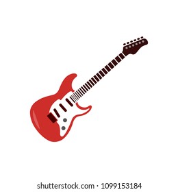 electric guitar icon vector