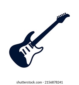 electric guitar icon vector illustration 