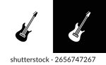Electric Guitar icon Vector scalable graphics