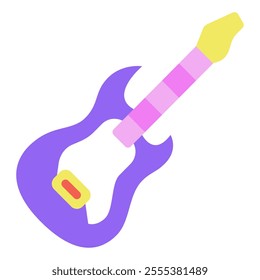 Electric Guitar icon for web, app, infographic, etc