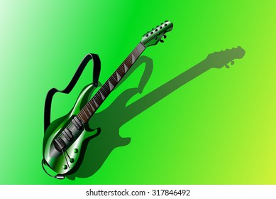 Electric Guitar Illustration