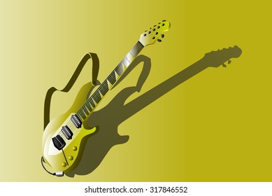 Electric Guitar Illustration