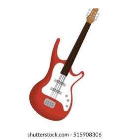 electric guitar instrument icon