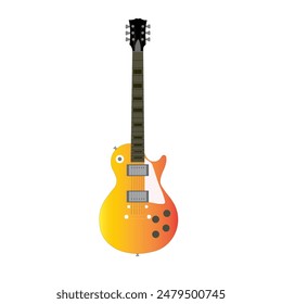 Electric Guitar Les Paul Orange