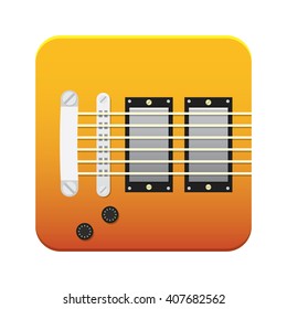 Electric Guitar Music Icon