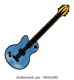 Electric guitar music instrument
