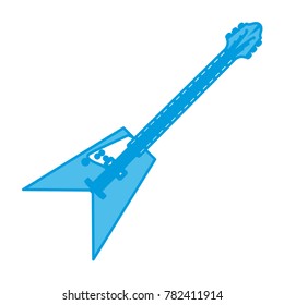Electric guitar music instrument