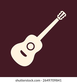 Electric guitar trendy useful important vector Illustration design lovely colorful background.eps