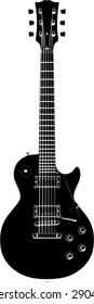 Electric Guitar Vector 02