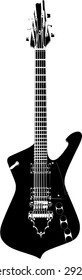 Electric Guitar Vector 04