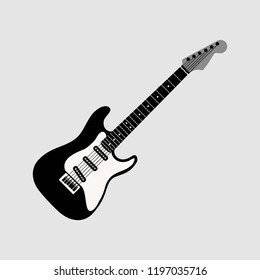 electric guitar vector illustration