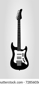 Electric Guitar Vector Illustration