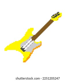 Electric Guitar. Vector illustration that is easy to edit.
