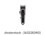 Electric Hair Clipper Silhouette Illustration - Electric Shaver Vector