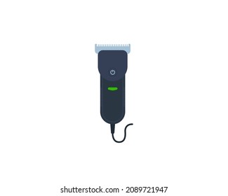 Electric hair clippers vector isolated icon. Emoji illustration. Hair trimmer vector emoticon