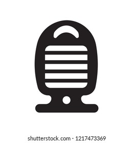 Electric heater icon. Trendy Electric heater logo concept on white background from Winter collection. Suitable for use on web apps, mobile apps and print media.