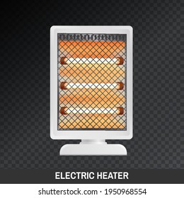 Electric heater vector design. Web element of heater and oven vector icon for stock. Eps 10 vector illustration.