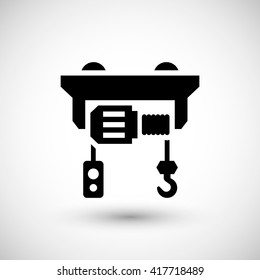 Electric hoist icon